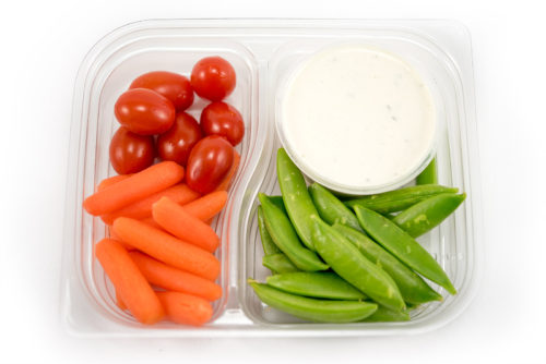 Taylor Farms Protein Plus Mini Meal Snack Tray with Fresh Fruit